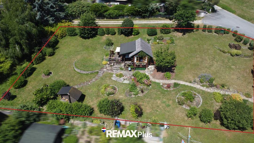 Baugrundstück ohne Bauzwang, toller Aussicht und gepflegtem Garten in Wald bei Pyhra