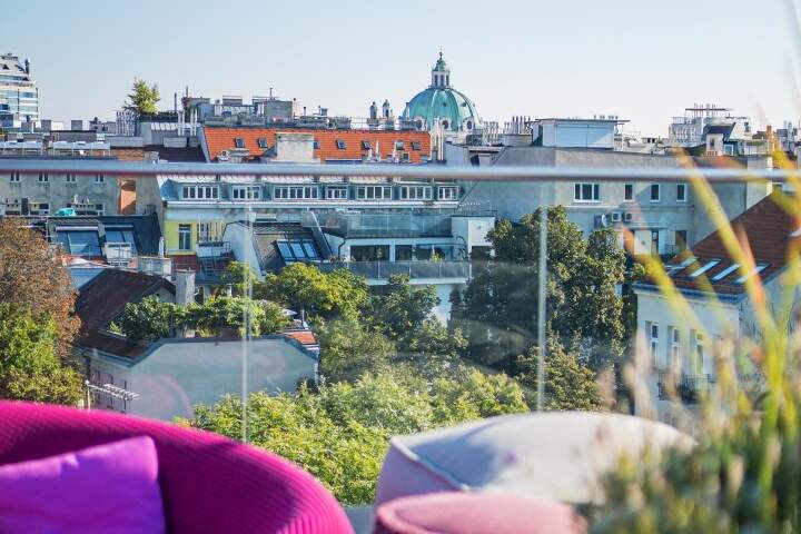 Exklusive Dachgeschoßwohnung mit Blick über Wien!, Wohnung-kauf, 4.290.000,€, 1040 Wien 4., Wieden