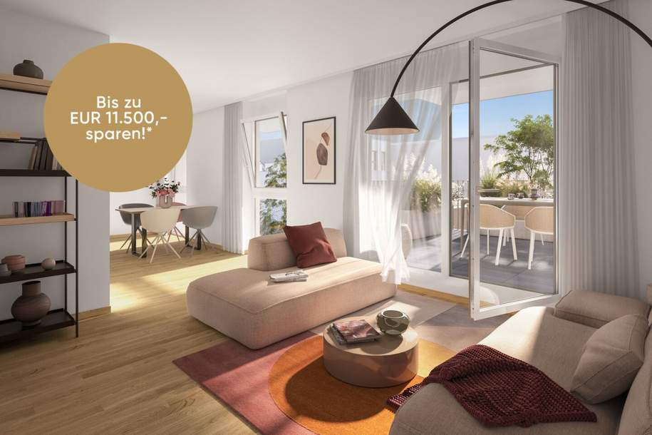 Nachhaltiges Wohnen beim Yppenplatz - Hochwertige Eigentumswohnungen, Wohnung-kauf, 273.000,€, 1170 Wien 17., Hernals