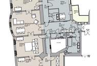 Sanierte Altbauwohnung bei der Mariahilfer Straße - 6 Zimmer + Balkon