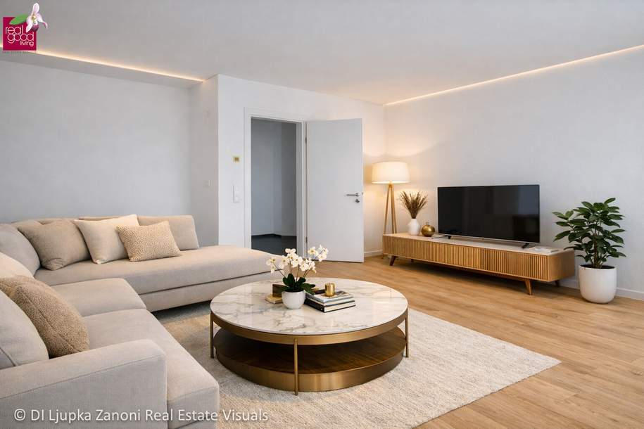 Perfekt geschnittene 3-Zimmer-Wohnung mit Balkon im exklusiven Neubau mit nur 7 Einheiten in Simmering, Wohnung-kauf, 389.000,€, 1110 Wien 11., Simmering