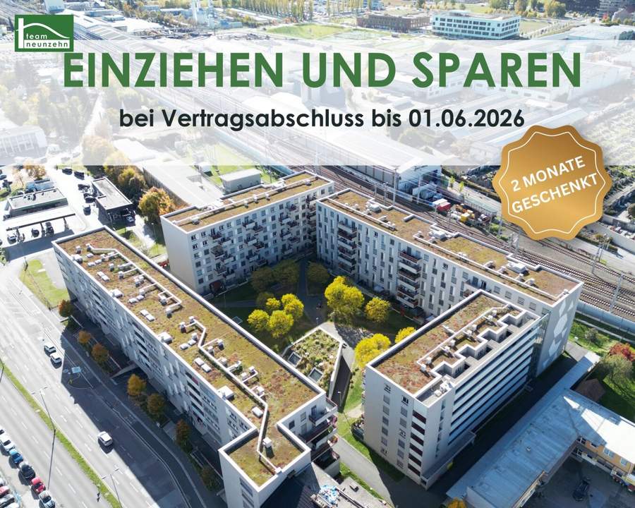 Genossenschaftswohnungen mit Top-Anbindung am Eggenberger Gürtel