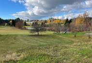 Baugrundstück direkt am Golfplatz Haugschlag