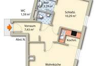 Vielfältig nutzbar: 2-Zimmer Erdgeschosswohnung oder Büro in bester Lage 22. Bezirk