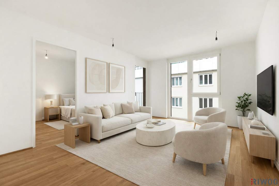 Nähe Alte Donau mit Loggia/Balkon | ERSTBEZUG | Fernwärme | TG-Stellplatz optional | Ideal für Anleger oder Eigennutzer | Nachhaltiges Projekt