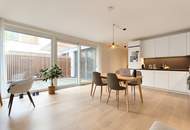 Pauschalmiete inklusive Warmwasser & Heizung - Moderne 2-Zimmer-Wohnung mit schöner Hofterrasse - Stilvolle Ausstattung