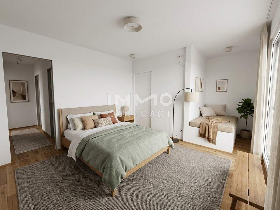 Modernes Reihenhaus Erstbezug 4 Zimmer, 2 Balkone, Terrasse, Parkplatz in Korneuburg!