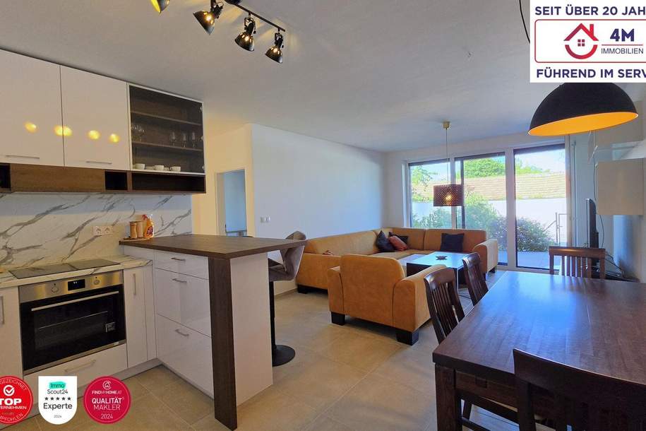 👨👩👧 Familientraum mit Garten: moderne 4-Zimmer-Wohnung in Marchegg, Wohnung-kauf, 315.000,€, 2294 Gänserndorf