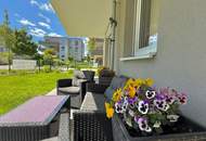 Klagenfurt - West: perfekt geschnittene 4-Zimmer-Gartenwohnung (Süd-West) mit Tiefgarage
