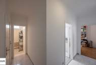Anlage in der Hofmannsthalgasse: Gut geschnittene 2-Zimmer-Wohnung mit Loggia nahe St. Marx