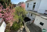 Erstbezug nach Sanierung: Hochwertig ausgestattete 3-Zimmer-Wohnung mit großem Garten und Pergola nahe Gersthof