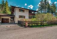 Tirolerhaus mit großem Garten, Pool und Baugrund – attraktive Lage in Scharnitz-Gießenbach