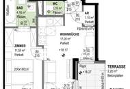 DG-ERSTBEZUG | Atemberaubender Fernblick | Dachterrasse | ca. 3 m Raumhöhe | Fernwärme &amp; Klimaanlage | TG-Stellplatz optional | Nachhaltiges Wohnbauprojekt