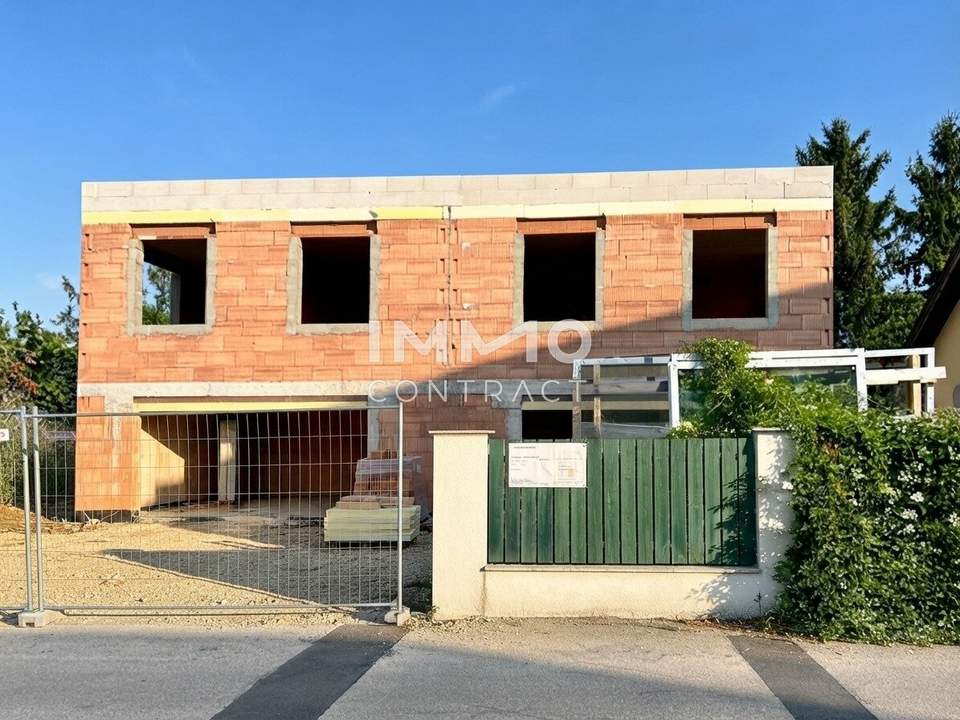 Projekt mit Potential in Zeiselmauer - Doppelhaus-Rohbau - 245qmNFL auf 542qm BW, BKLII