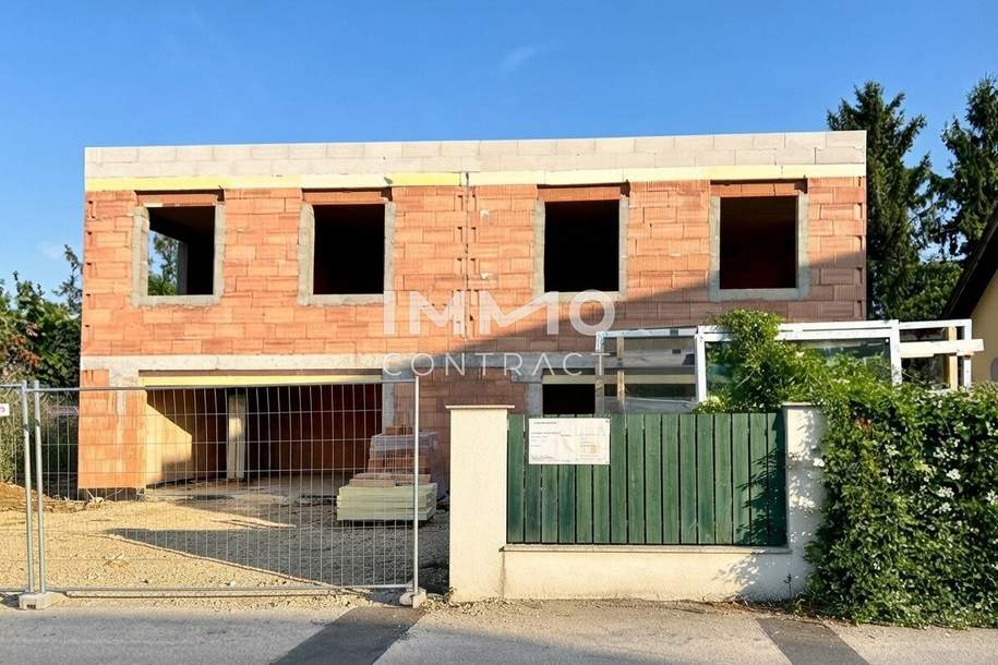 Projekt mit Potential in Zeiselmauer - Doppelhaus-Rohbau - 245qmNFL auf 542qm BW, BKLII, Haus-kauf, 350.000,€, 3424 Tulln