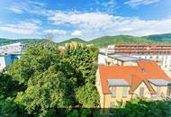Dachgeschoßwohnung mit Balkon und Ausblick in Gründerzeithaus