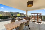 Penthouse-Flair über den Dächern von Wolfsberg im Schwarzautal mit beeindruckender Dachterrasse