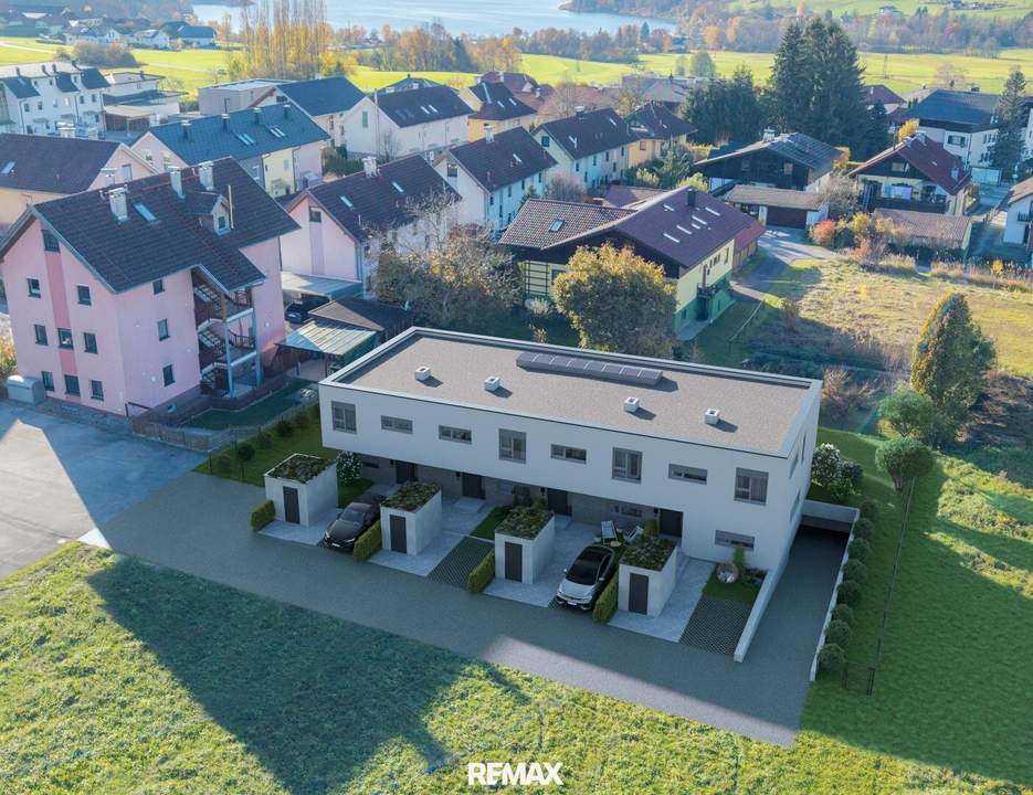 SonnenQuartier 1.0 - Eckreihenhaus mit großem Garten und Tiefgarage in Neumarkt am Wallersee
