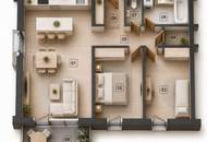 GUT AUFGETEILT: Moderne 3-Zimmer-Wohnung mit Balkon