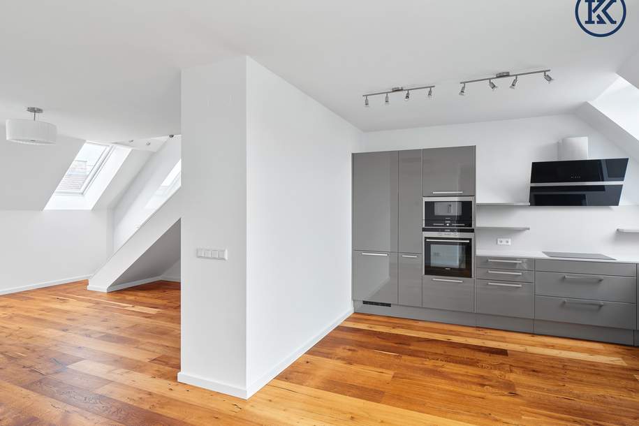 Luxus-Dachgeschosswohnung mit Galerie und zwei Terrassen in bester Lage des 9. Bezirks, Wohnung-kauf, 1.190.000,€, 1090 Wien 9., Alsergrund