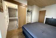 Wunderschöne &amp; vollmöblierte 2-Zimmerwohnung in absoluter Ruhelage mit schönem Ausblick von großer Terrasse - en suite Badezimmer inklusive