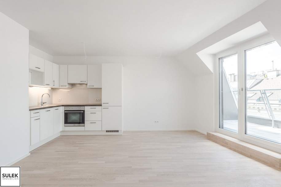 Perfekt geschnittene 3-Zimmer Wohnung mit Terrasse und Klima ~ Kaiserstraße 82 ~ AB 1. JULI VERFÜGBAR!, Wohnung-miete, 1.840,84,€, 1070 Wien 7., Neubau