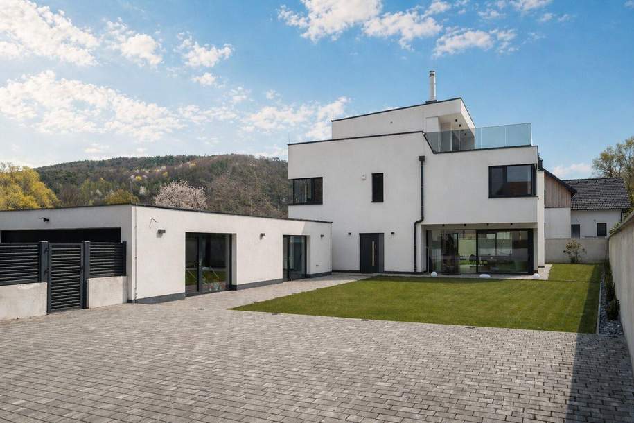 "Architektenvilla im Wienerwald Luxus Design trifft Naturidylle", Haus-kauf, 1.690.000,€, 2534 Baden