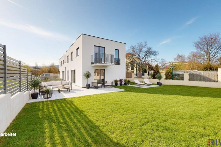 ERSTBEZUG | Exklusive Doppelhaushälfte | ca. 353 m² Garten | 4-5 Zimmer | Süd/Ost | Luftwärmepumpe | 2 KFZ-Stellplätze | 5 Minuten ins Zentrum Perchtoldsdorf, Wohnung-kauf, 899.000,€, 2380 Mödling