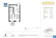 Sonnwendviertel: 2-Zimmer-Wohnung mit Balkon in der 6. Etage – Fitnessraum, Co-Working &amp; Rooftop-Terrasse inklusive!