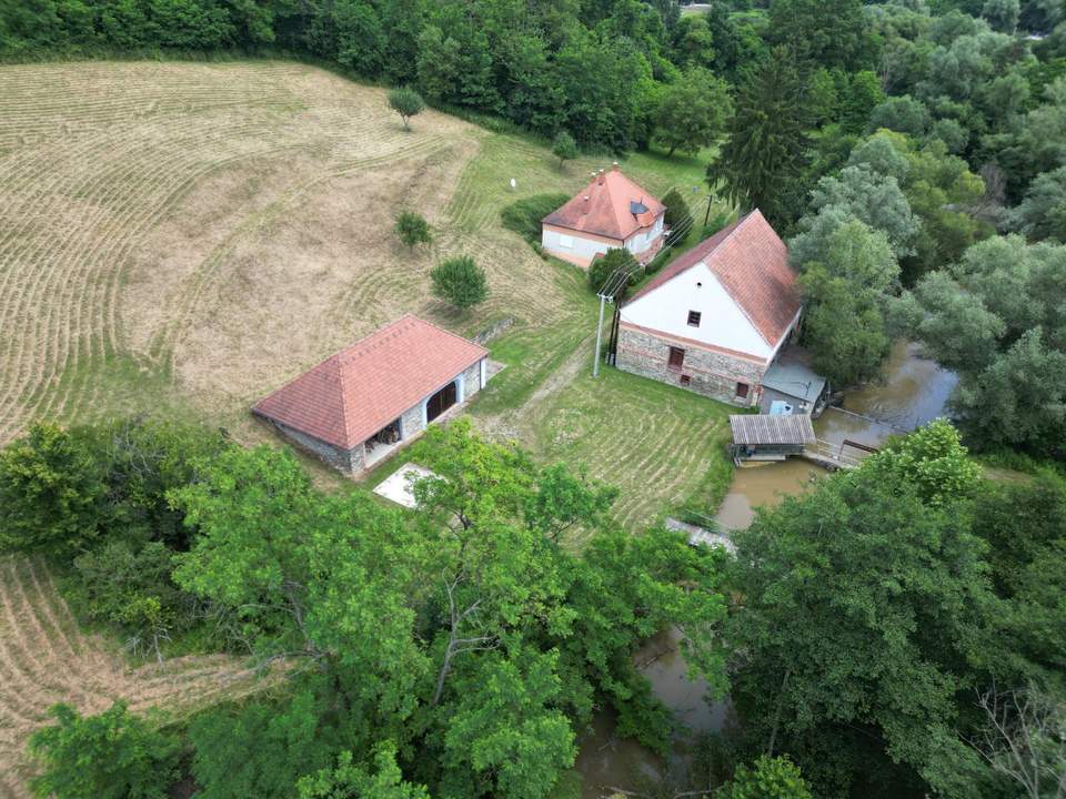 UNGARN!! 4,6 Hektar Eigengrund - ehemalige Mühle mit saniertem Wohnhaus- unmittelbar an der Österreichisch-Ungarischen Grenze