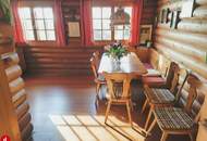 Ihr Stückchen heile Welt – charmantes Blockhaus mit viel Platz im Grünen