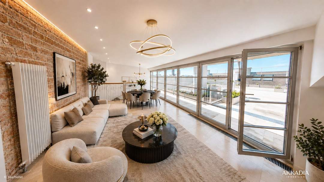 Exklusive DG-Wohnung in 1070 Wien mit 91m² Dachterrasse
