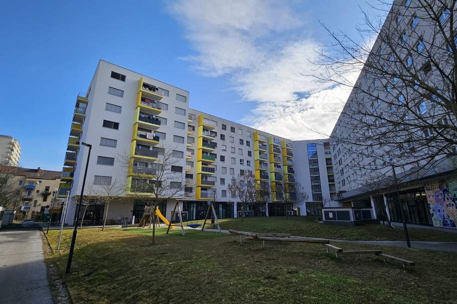 3 MONATE MIETFREI! UNBEFRISTETE MIETDAUER - 2 ZIMMERWOHNUNG MIT BALKON UND KÜCHE, Wohnung-miete, 757,54,€, 8020 Graz(Stadt)