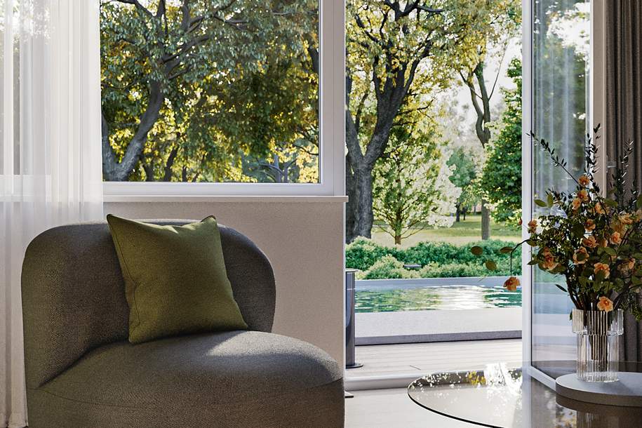 AM HAIN - Naturnah &amp; zentral: südseitiges Gartenapartment mit 4-Zimmern und großem Eigengarten, Wohnung-kauf, 920.000,€, 1190 Wien 19., Döbling