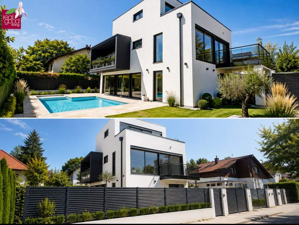 Luxusvilla mit Pool in Hietzing | Exklusives Bieterverfahren bis 30.05.2026 | ab € 1,55 Mio.