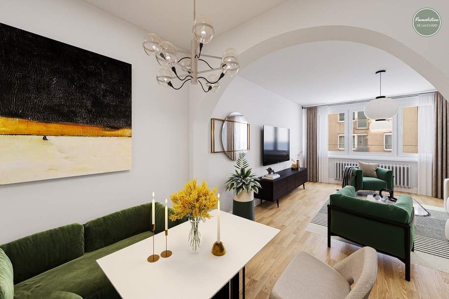 Attraktives Angebot mitten im 10ten | 2-Zimmerwohnung mit Potential im 2.Liftstock (Südseite), Wohnung-kauf, 179.600,€, 1100 Wien 10., Favoriten