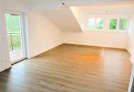 Gemütliche Mansardenwohnung mit Südbalkon und Weitblick!