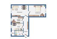 "3 Zimmer. Voller Möglichkeiten"