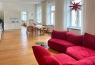 Helle Altbauwohnung mit Balkon und Wohnküche in bester Lage