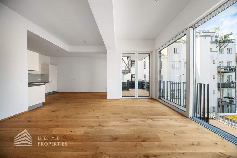 Wunderschöne 3-Zimmer Wohnung mit Balkon und Loggia, Nähe Matzleinsdorferplatz, Wohnung-miete, 1.990,74,€, 1050 Wien 5., Margareten