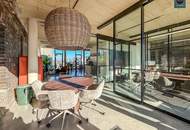 Lichtdurchflutetes Design Loft mit 2 Terrassen in der Brotfabrik Wien!