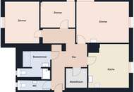 Frisch sanierte 3-Zimmer-Wohnung in ruhiger Lage nahe der deutschen Grenze