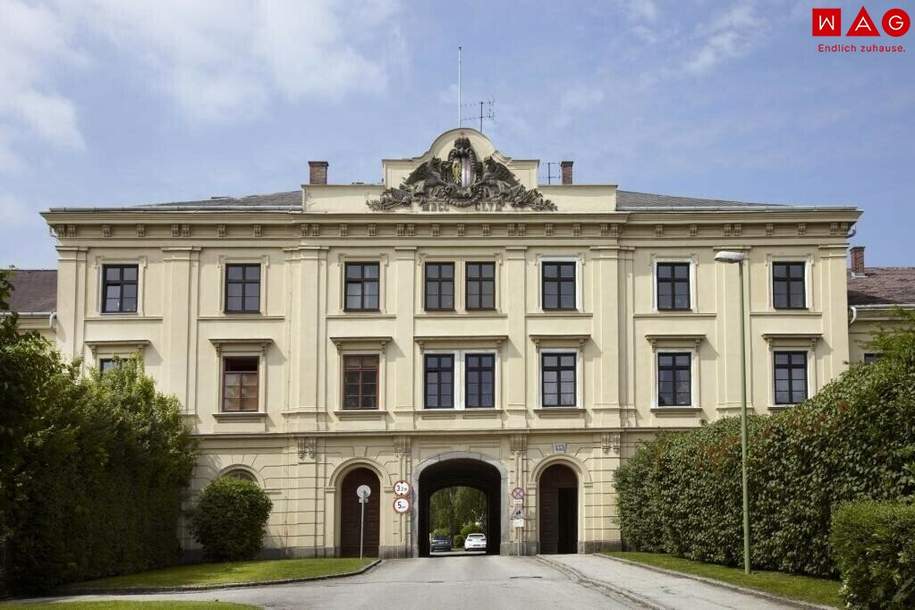 Einzigartiges Wohnerlebnis für Anspruchsvolle! Nachgefragte, sichere, naturnahe, helle Whg. in den historischen Dragonerhöfen - leistbare Konditionen!, Wohnung-miete, 886,20,€, 4600 Wels(Stadt)