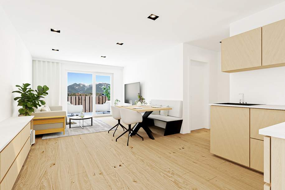 Moderne 3-Zimmer-Neubauwohnung mit großzügiger Terrasse in Oberperfuss zu kaufen! Provisionsfrei!, Wohnung-kauf, 6173 Innsbruck-Land