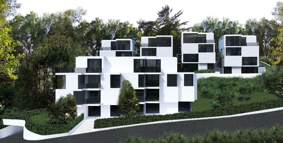 Einzigartiges Grundstück mit baugenehmigten Projekt zum Bau von 12 Luxus-Wohnungen