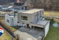 Moderne Architektur trifft auf Großzügigkeit – modernes Einfamilienhaus mit Wintergarten in Graz-Andritz