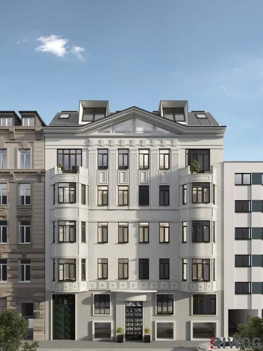 Loftähnliche Wohnung in einem der schönsten Art-Deco-Häuser Wiens