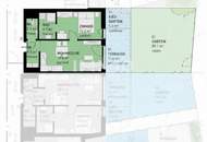 Erstbezug: 2-Zi Wohnung mit Garten, Terrasse &amp; Tiefgarage in 1220 Wien