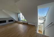 Traumhafte Maisonettewohnung mit Dachterrasse und Kamin - Blick auf den Stephansdom
