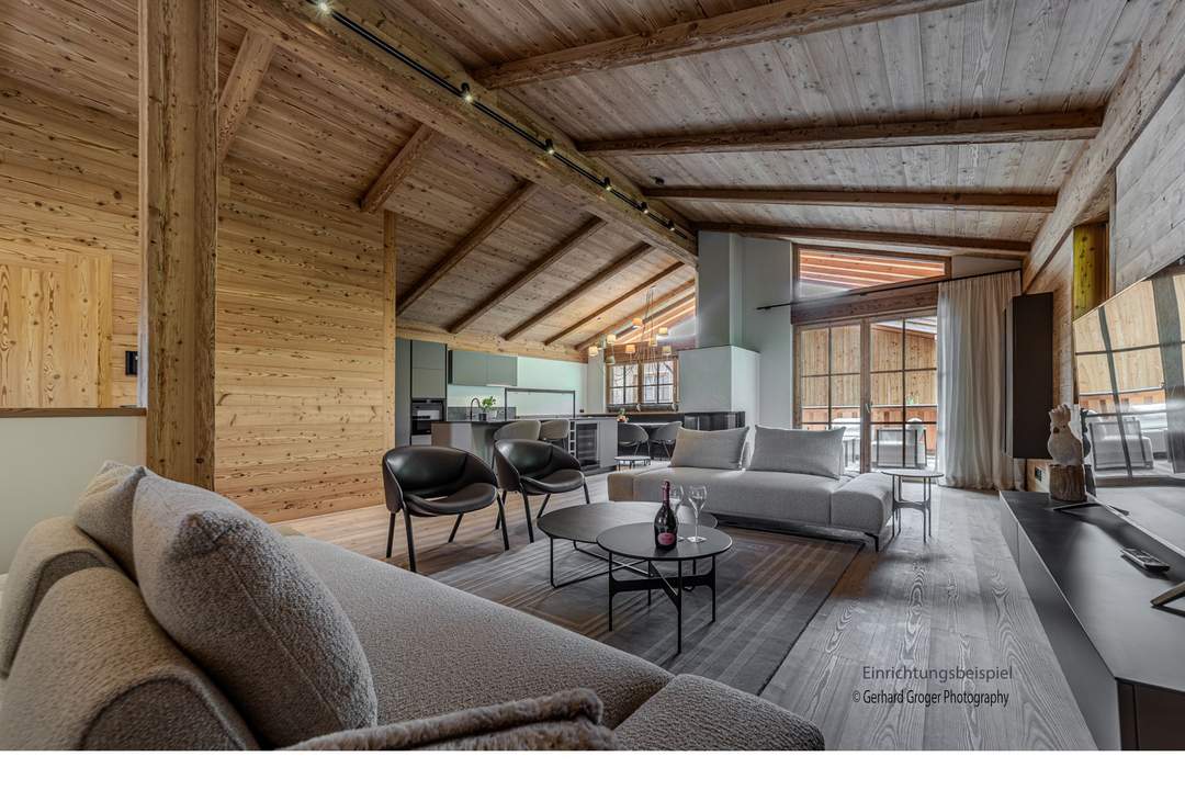 Miete: Neubau-Chalet in ruhiger Ortsrandlage